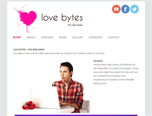 Tablet Screenshot of lovebytes-theseries.com